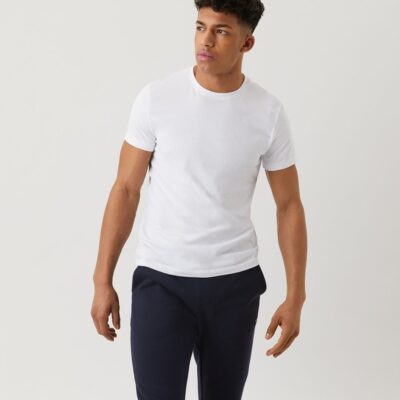 Bjorn Borg T-shirt Ανδρικό - Centre Tee Shirt - Brilliant White - 9999-1434-00071