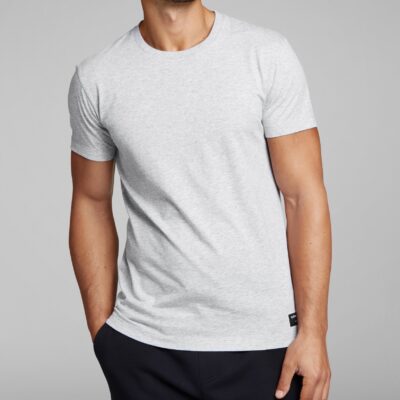 Bjorn Borg T-shirt Ανδρικό - Tee Centre - Light Grey Melanze - 9999-1434-90741