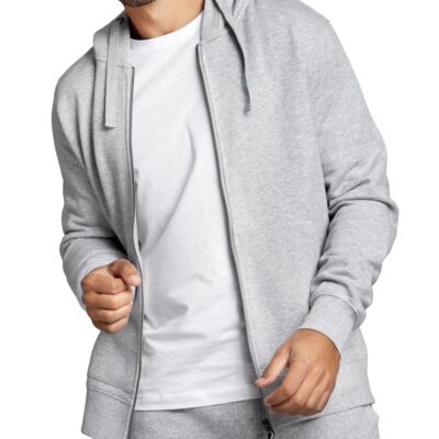 Bjorn Borg Ζακέτα με κουκούλα Ανδρική - Centre Zip Hood 1p - Light Grey Melanze - 9999-1473-90741
