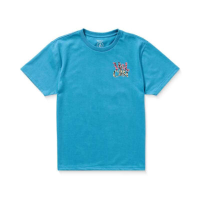 Volcom Παιδικό T-shirt Blue Turquoise Eye Warp