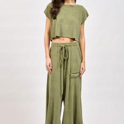 Collectiva Noir - Women's Pants Addison BR Khaki