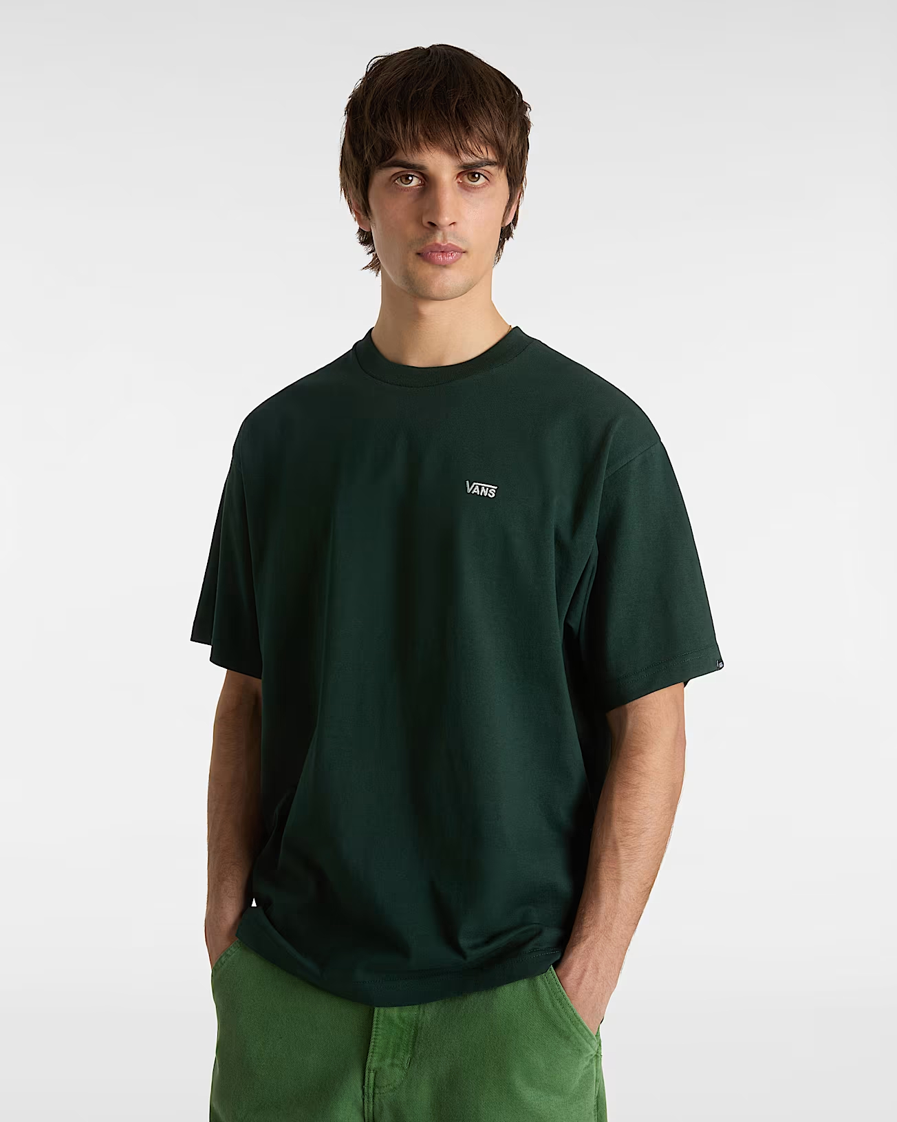 Vans - Left Chest II Loose Mossy Olive