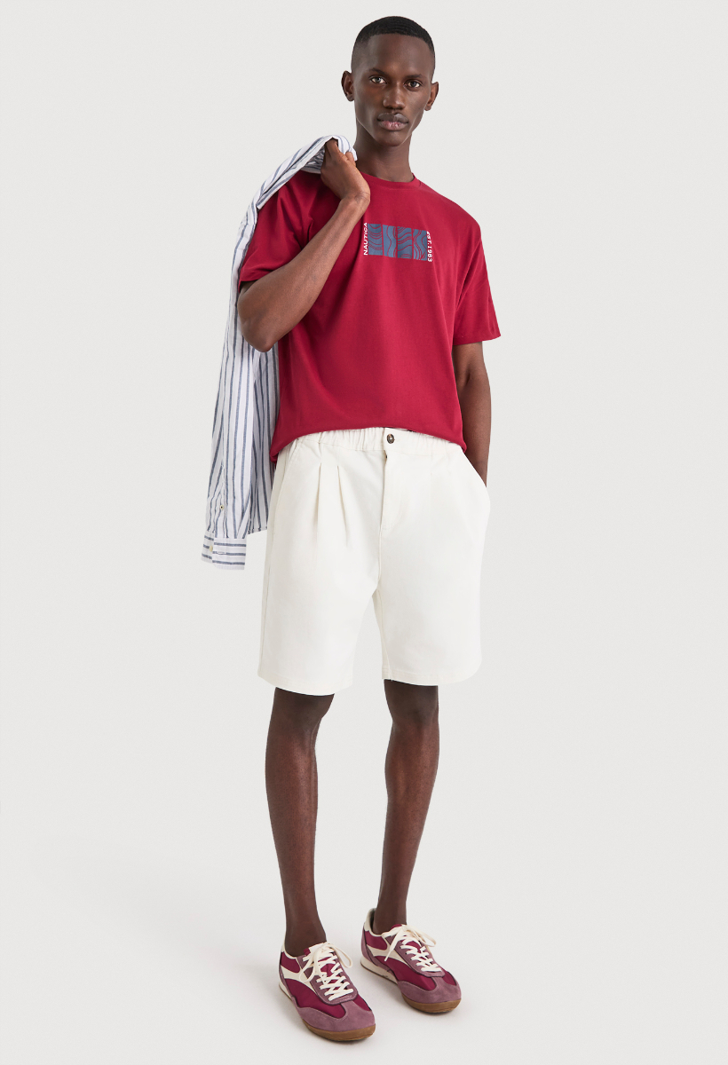 Nautica - Ανδρική Μπλούζα T-Shirt - Image 4