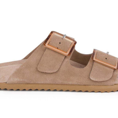 Colors Of California - Monocolor Suede Sandal