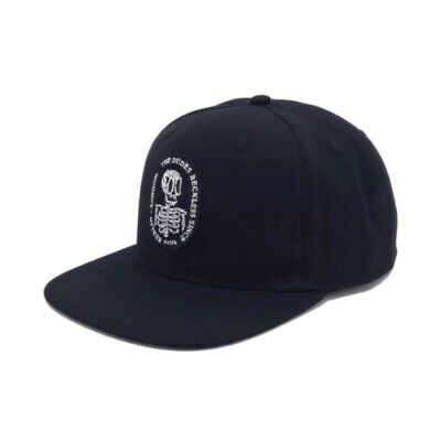 THE DUDES - Reckless Structured 6 Panel Cap Black BLACK