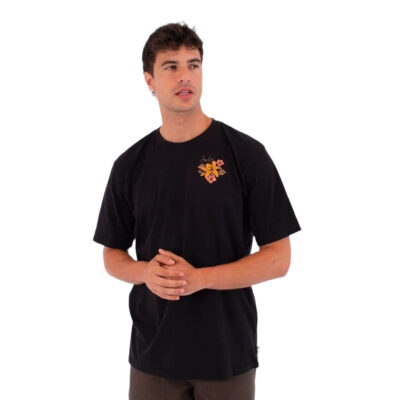 Hurley - T-Shirt Short Sleeve Tattoo Trudy Skull