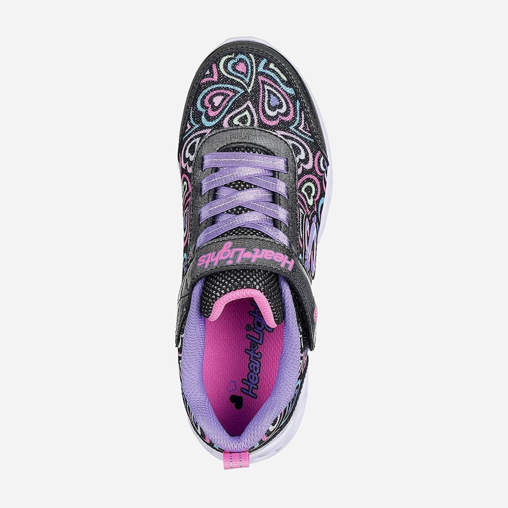 Skechers - Παιδικά Sneakers με Σκρατς & Φωτάκια - Image 4