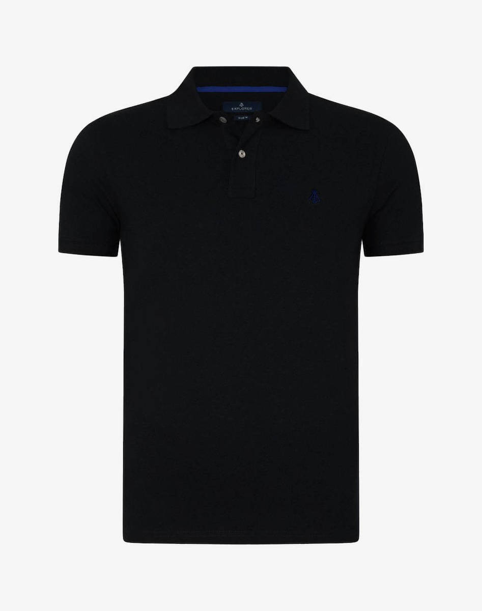 Explorer - Polo μπλούζα κοντομάνικη Black - Image 4