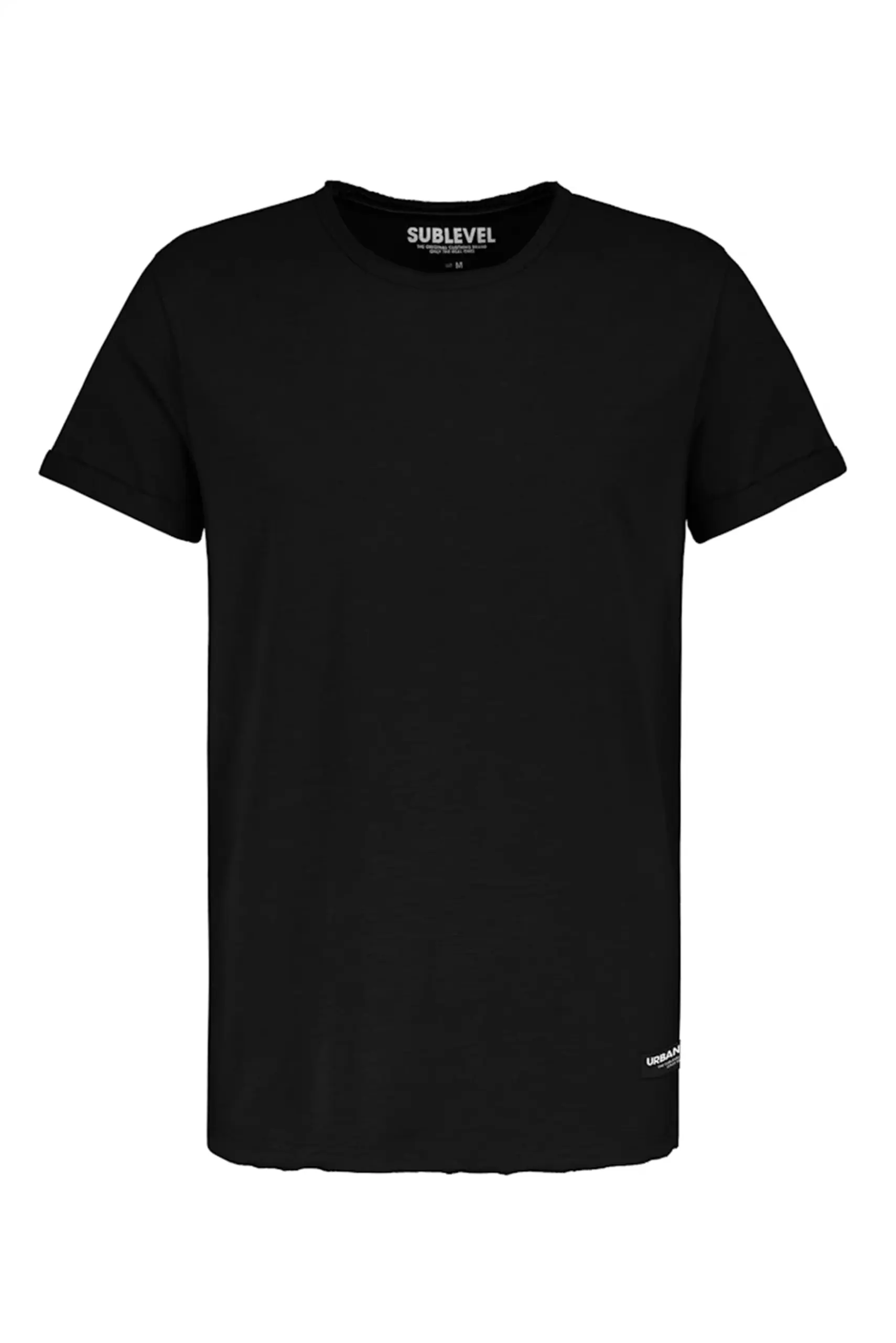 Sublevel – Basic T-Shirt Light Black