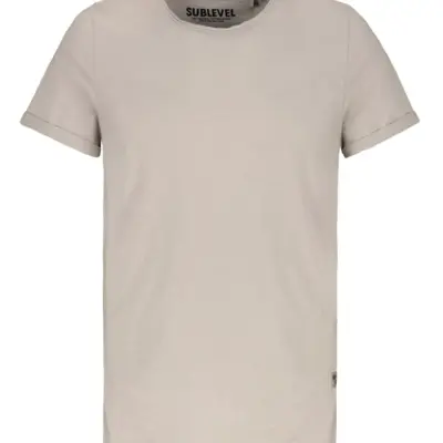 SubLevel - Basic T-Shirt Light Beige