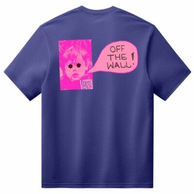 Vans - Side Talk Tee Royal Cobalt