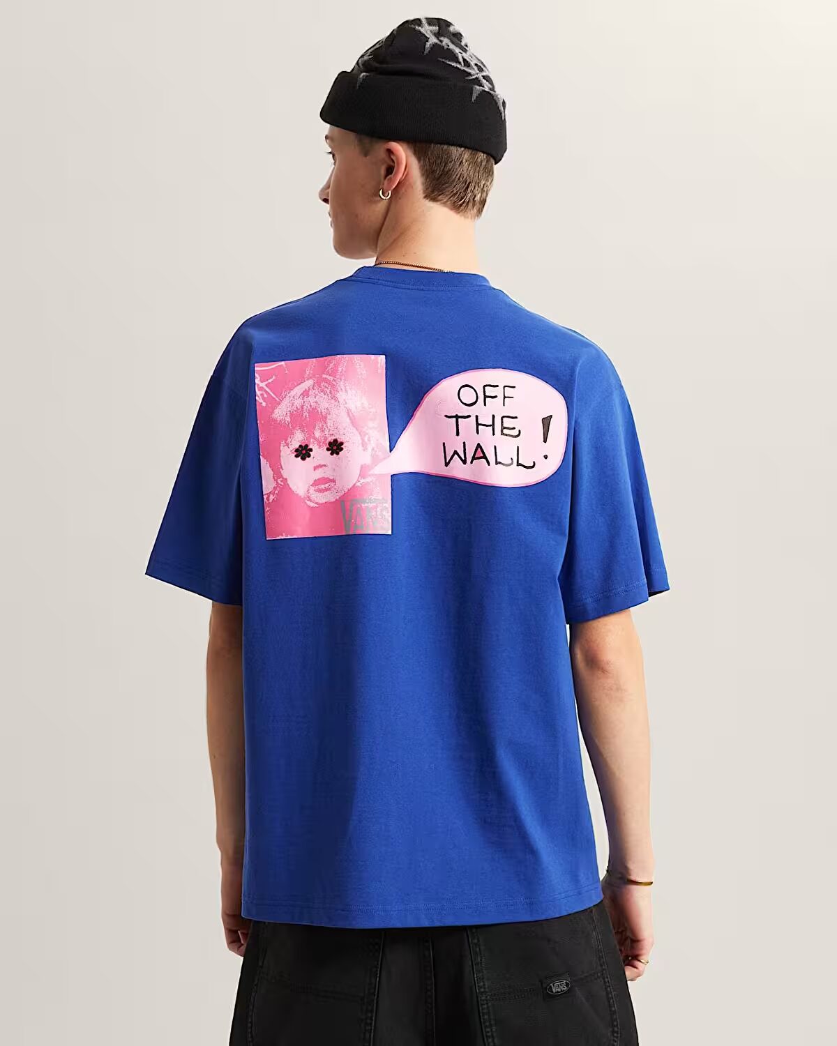 Vans - Side Talk Tee Royal Cobalt - Image 2