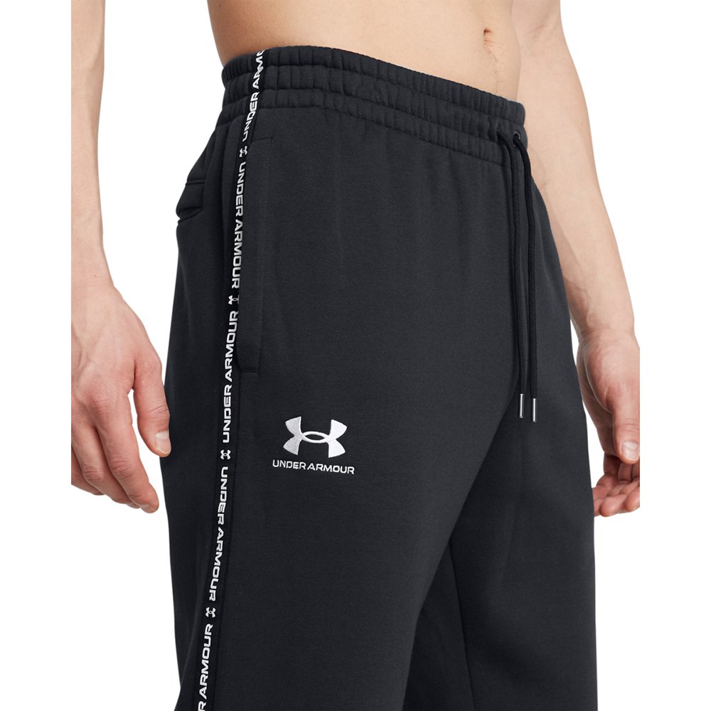 Under Armour - Icon Fleece Jogger Taping Ανδρικό Παντελόνι Φόρμας - Image 3