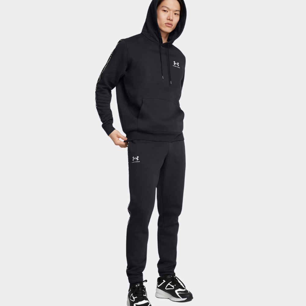 Under Armour - Icon Fleece Jogger Taping Ανδρικό Παντελόνι Φόρμας - Image 4
