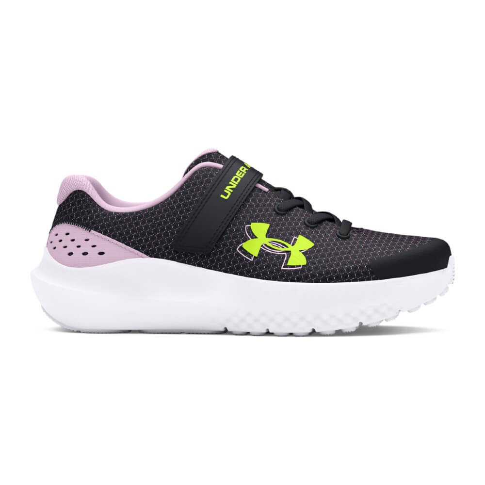 Under Armour - Surge 4 Αθλητικά Παιδικά Παπούτσια Running με Σκρατς