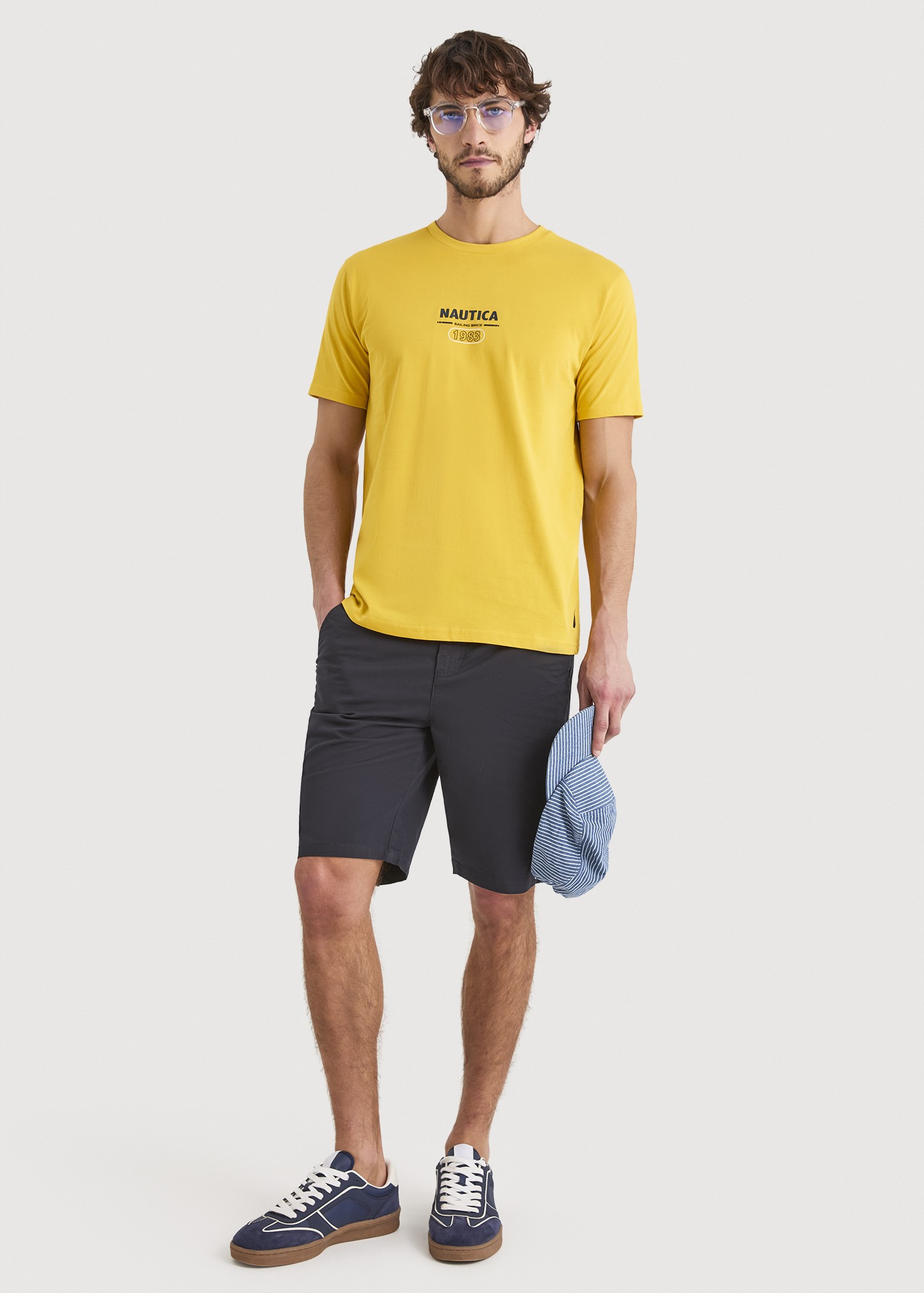 Nautica - Ανδρική Μπλούζα T-Shirt - Image 4