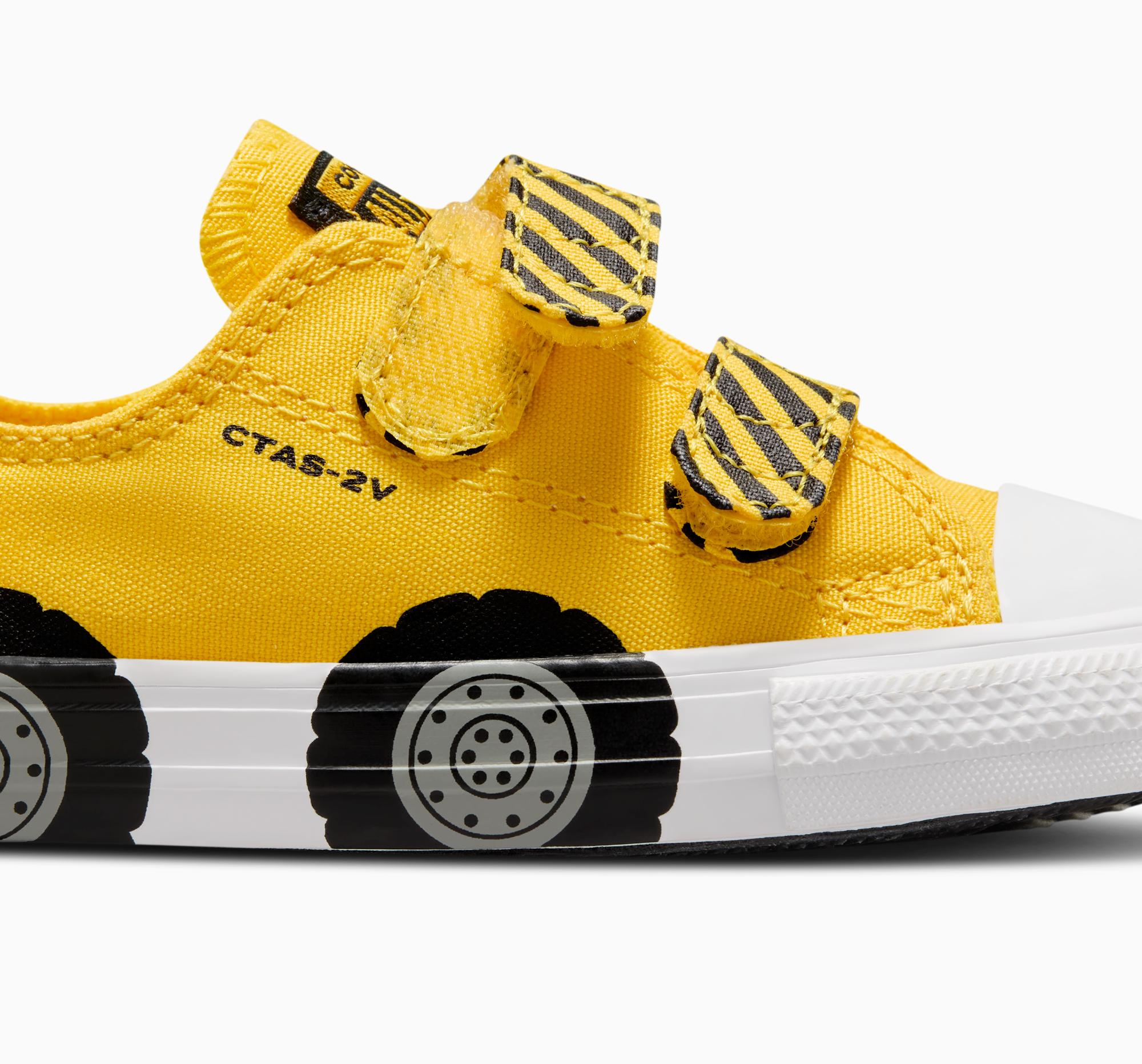 Converse - Chuck Taylor All Star Construction Truck Easy-On Παιδικά Sneakers με Σκρατς - Image 2