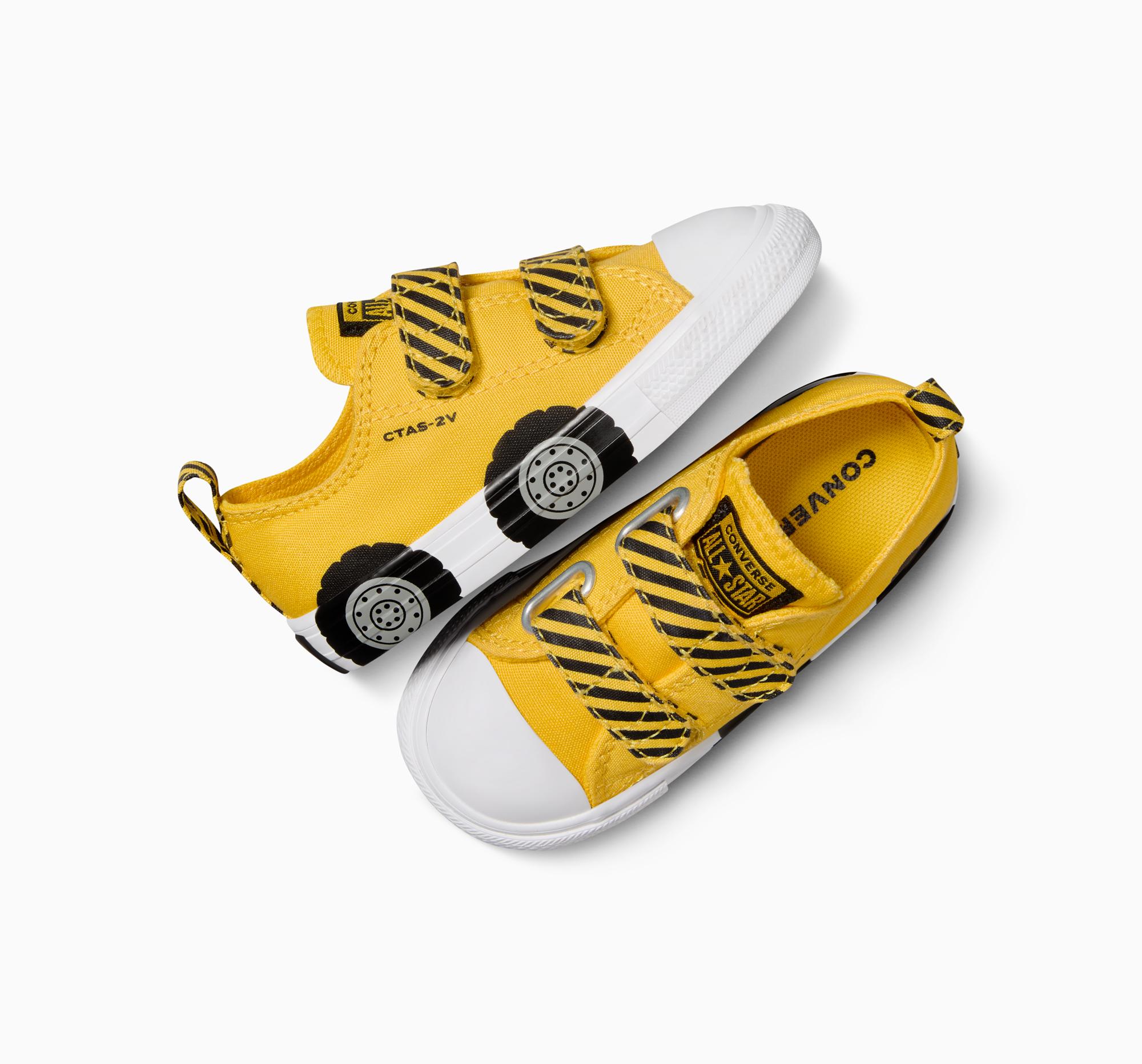Converse - Chuck Taylor All Star Construction Truck Easy-On Παιδικά Sneakers με Σκρατς - Image 3