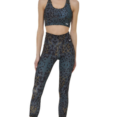 Body Action - Γυναικείο Cropped Κολάν Allover Printed 7/8