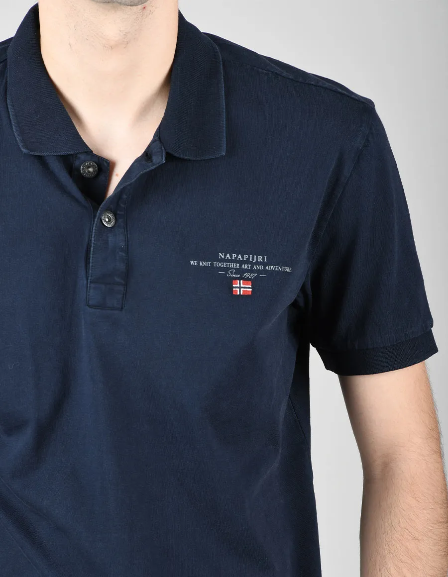Napapijri - Elbas Jersey Polo Shirt - Image 4