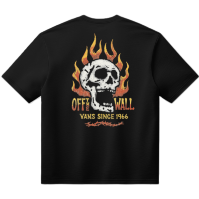 Vans - Off The Wall Fever T Blk