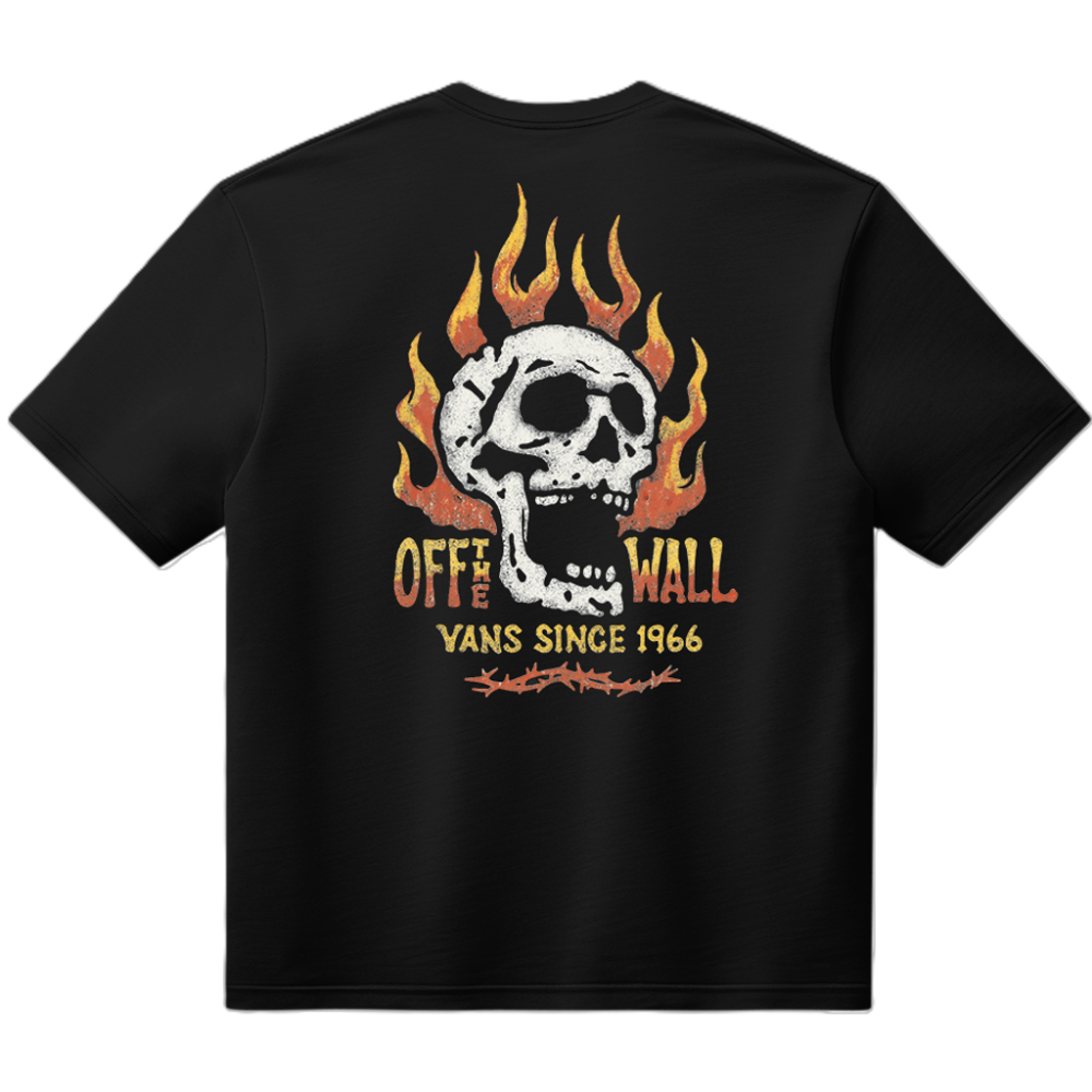 Vans - Off The Wall Fever T Blk