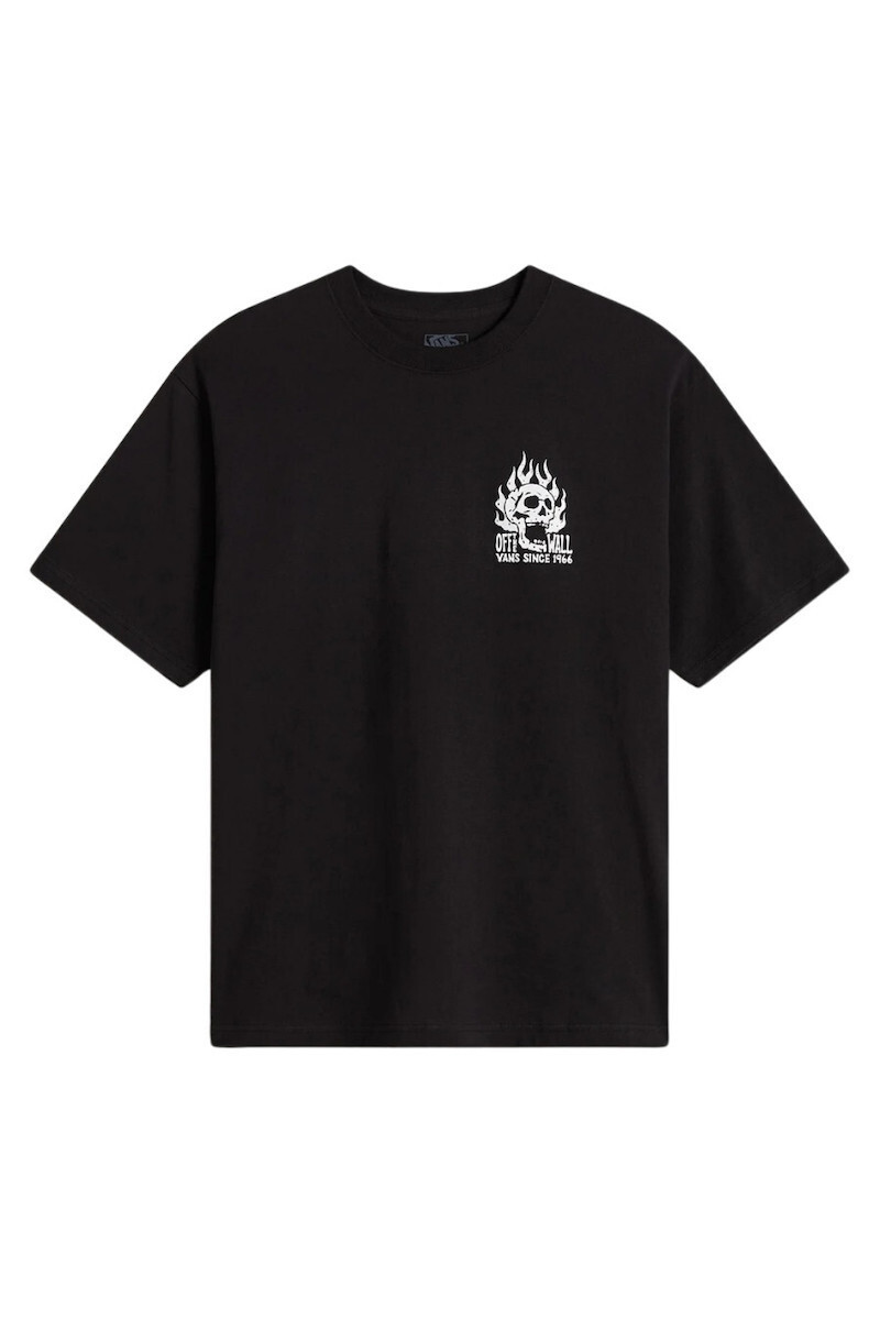 Vans - Off The Wall Fever T Blk - Image 2