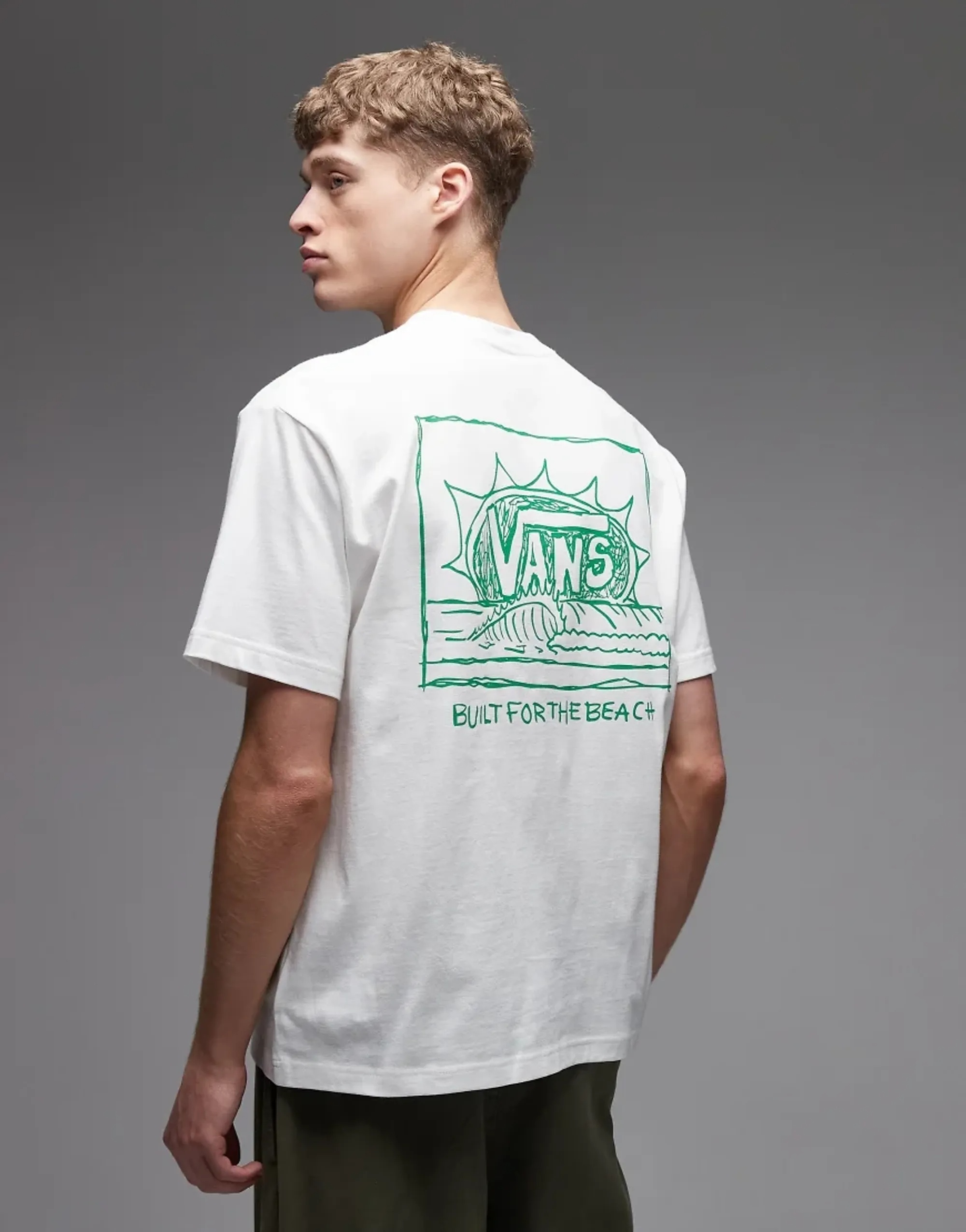 Vans - Bright Day Tee Wht - Image 3