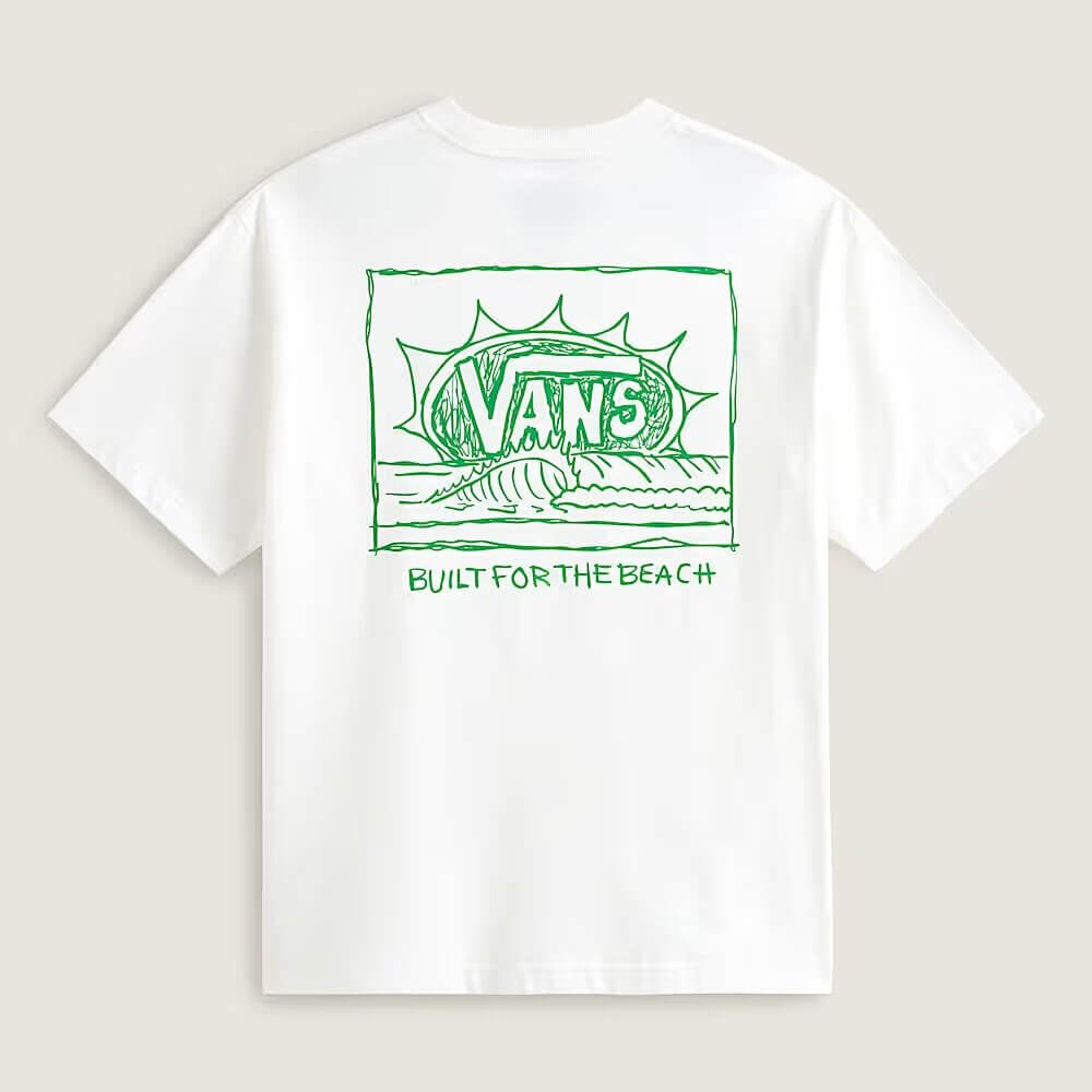 Vans - Bright Day Tee Wht - Image 5