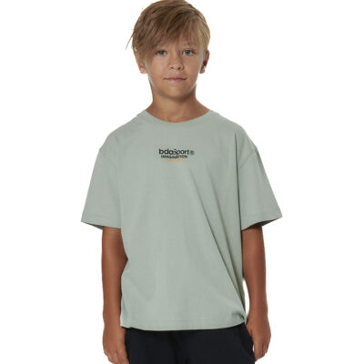 Body Action - Boy's Heavy Jersey Graphic T-Shirt