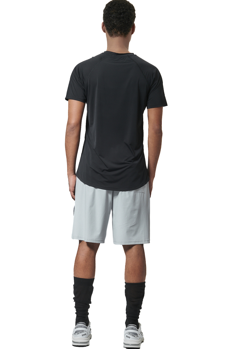 Body Action - Men's Lightweight Short Sleeve Yoga T-Shirt - Image 4