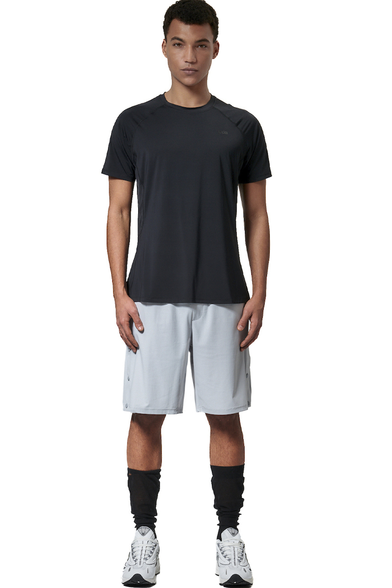 Body Action - Men's Lightweight Short Sleeve Yoga T-Shirt - Image 5