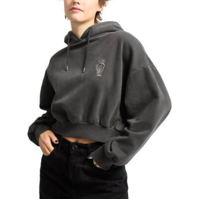 Volcom - Vaderetro Cropped Φούτερ με Κουκούλα