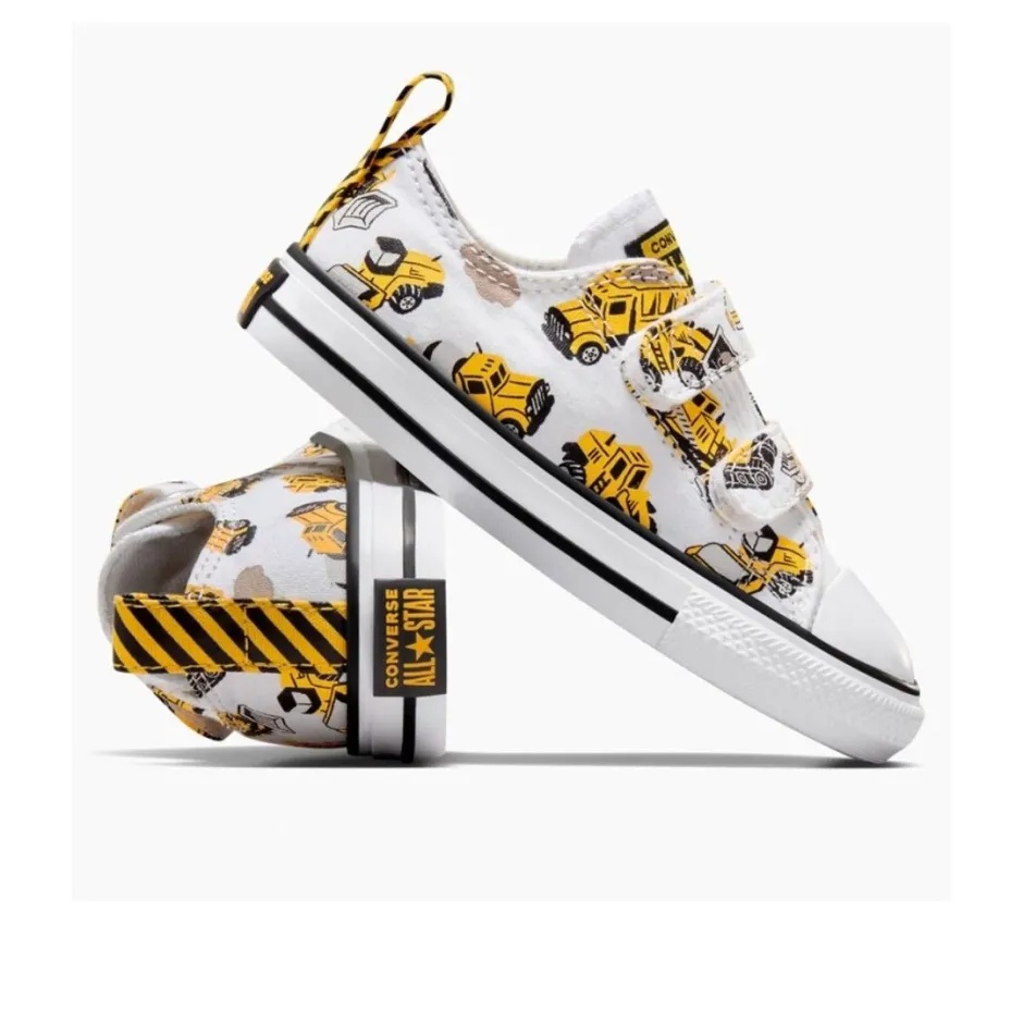 Converse - Chuck Taylor All Star Construction Truck Easy-On Παιδικά Sneakers με Σκρατς - Image 2