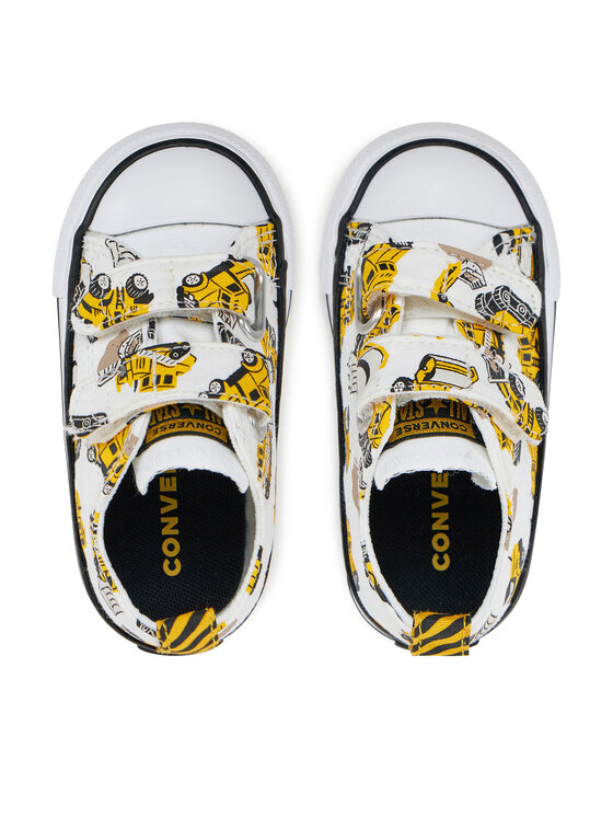 Converse - Chuck Taylor All Star Construction Truck Easy-On Παιδικά Sneakers με Σκρατς - Image 4