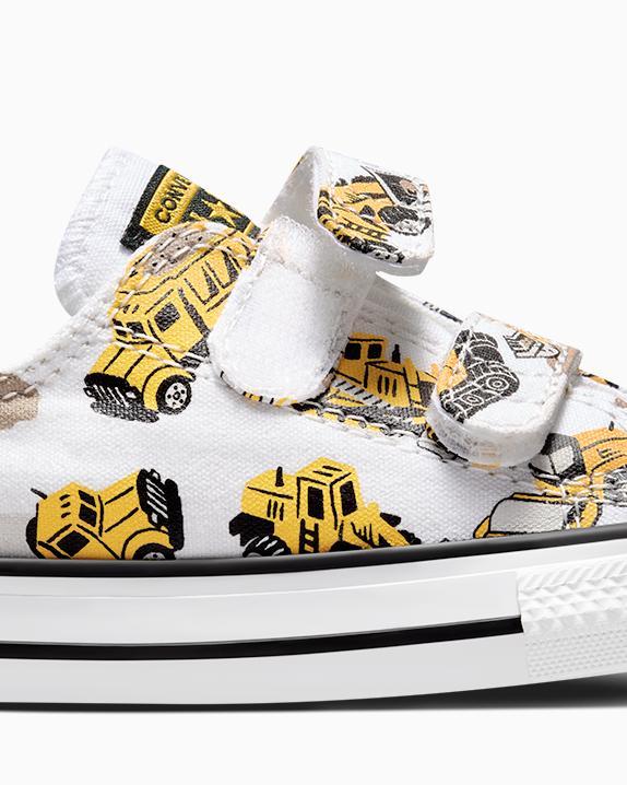 Converse - Chuck Taylor All Star Construction Truck Easy-On Παιδικά Sneakers με Σκρατς - Image 7