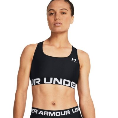 Under Armour - HG Authentics Mid Branded Γυναικείο Αθλητικό Μπουστάκι