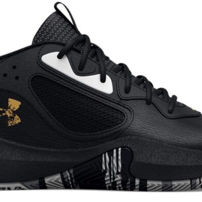 Under Armour - Lockdown 6 Αθλητικά Παιδικά Παπούτσια Μπάσκετ με Κορδόνια