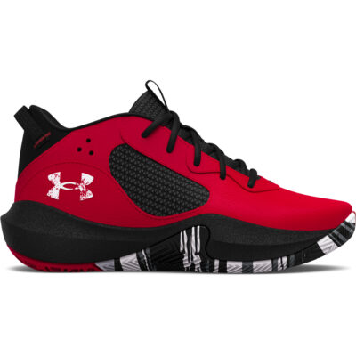 Under Armour - Lockdown 6 PS Αθλητικά Παιδικά Παπούτσια Μπάσκετ με Κορδόνια