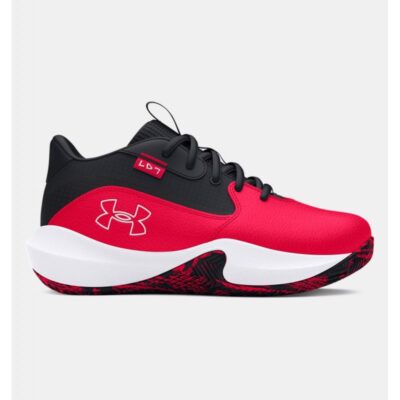 Under Armour - Lockdown 7 PS Αθλητικά Παιδικά Παπούτσια Μπάσκετ με Κορδόνια