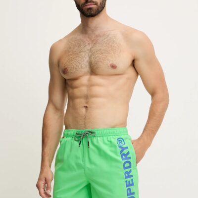 Superdry - Ανδρικό Μαγιό Σορτς με Σχέδια