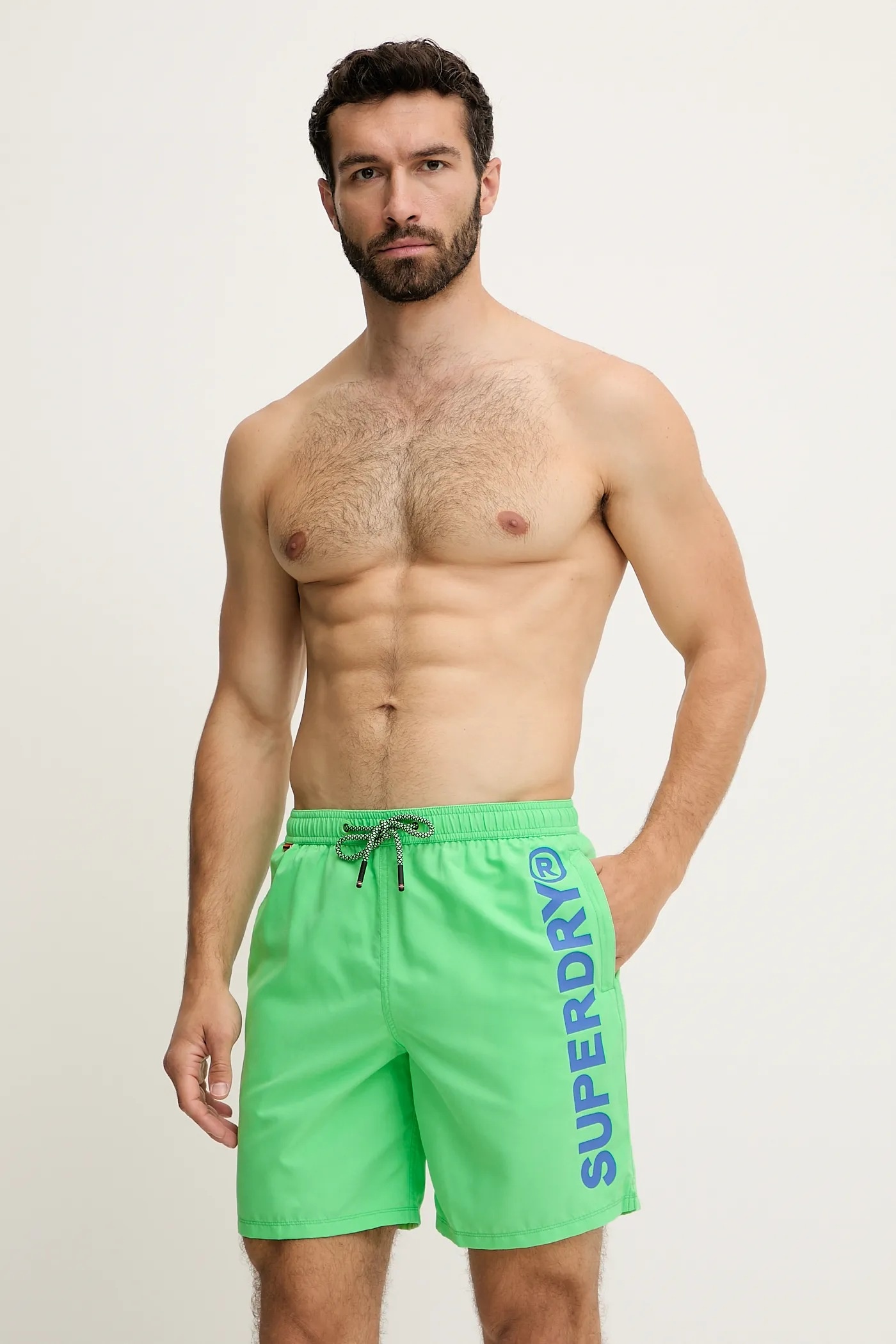 Superdry - Ανδρικό Μαγιό Σορτς με Σχέδια