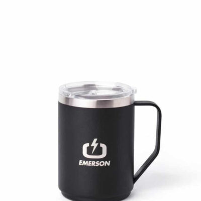 Emerson - Ανακυκλώσιμο Ποτήρι Θέρμος Ανοξείδωτο BPA Free 400ml με Λαβή