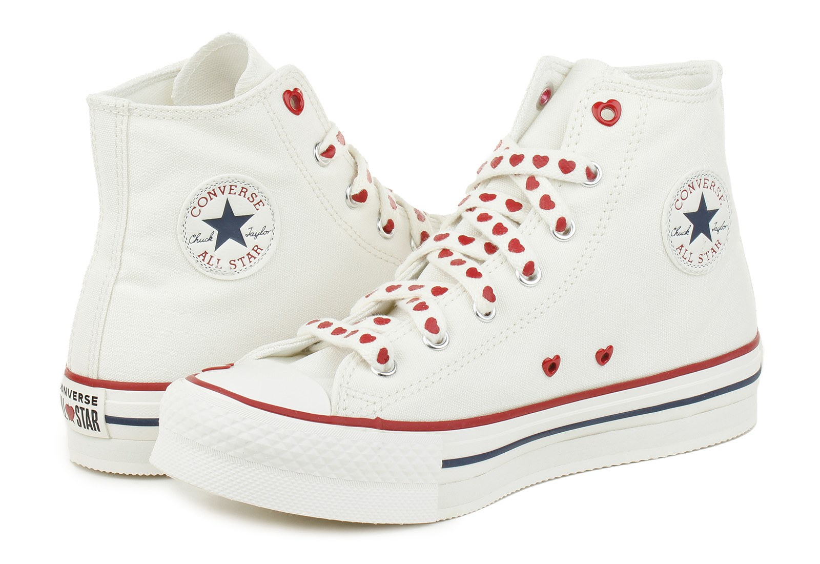 Converse - Chuck Taylor All Star Lift Platform Hearts - Image 4