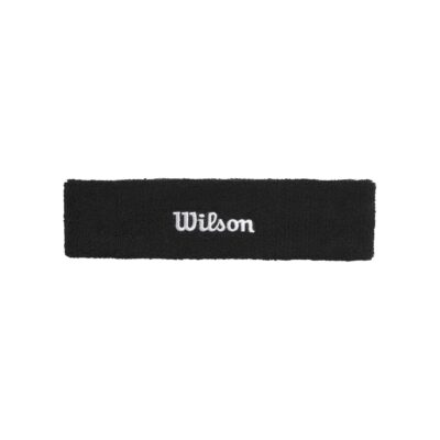 WILSON - U Wilson Headband Black ΜΑΥΡΟ