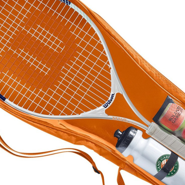 WILSON - Roland Garros Elite Jr Kit 23 White/Clay ΜΠΕΖ - Image 2
