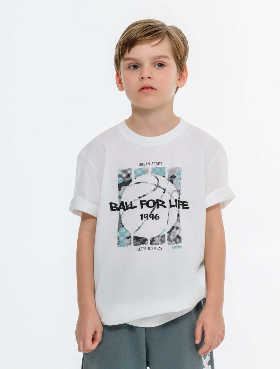 BODY TALK - T-Shirt Short Sleeve ΛΕΥΚΟ - Image 2
