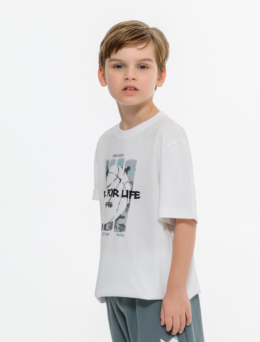 BODY TALK - T-Shirt Short Sleeve ΛΕΥΚΟ - Image 3