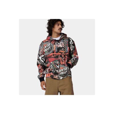 Santa Cruz - Collage Zip Hood