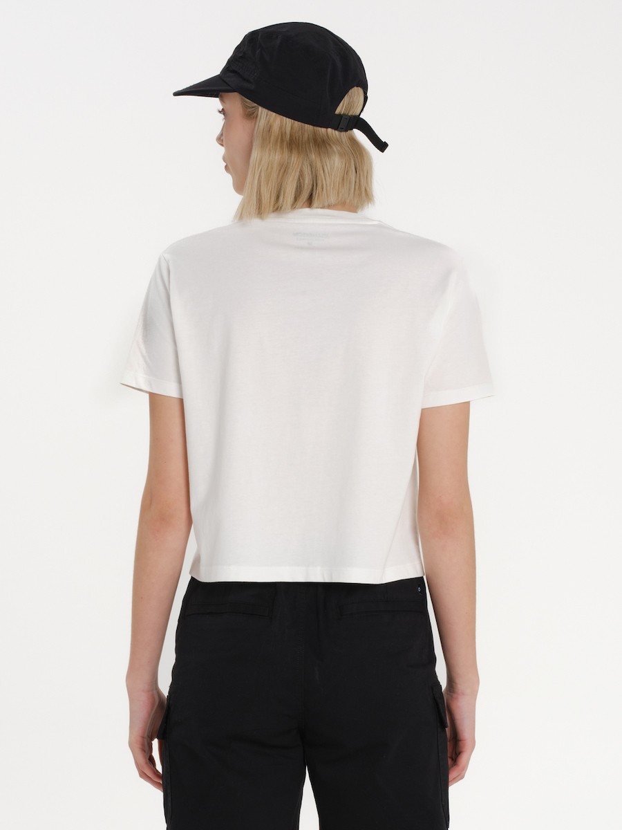 Emerson - Γυναικείο Crop Top Βαμβακερό Κοντομάνικο - Image 3